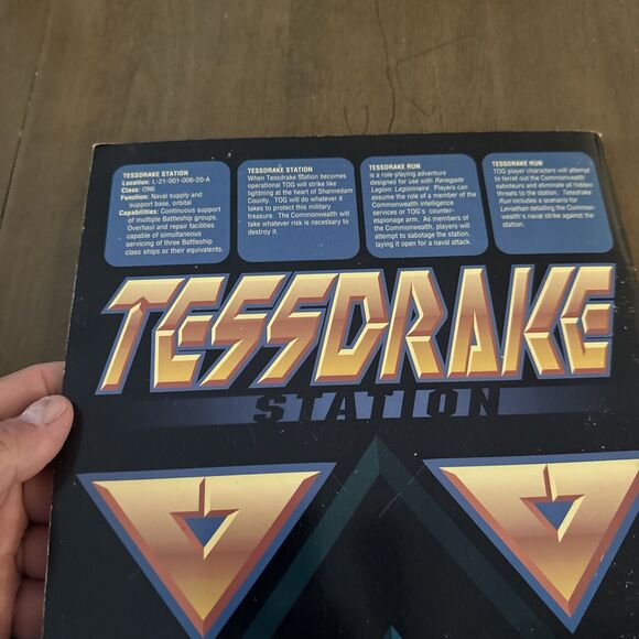 U Renegade Legion Tessdrake Run an Adventure for Legionaire Book 1991 FASA 5801 - Picture 4 of 5